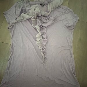 Lavender Ruffle Women's Top